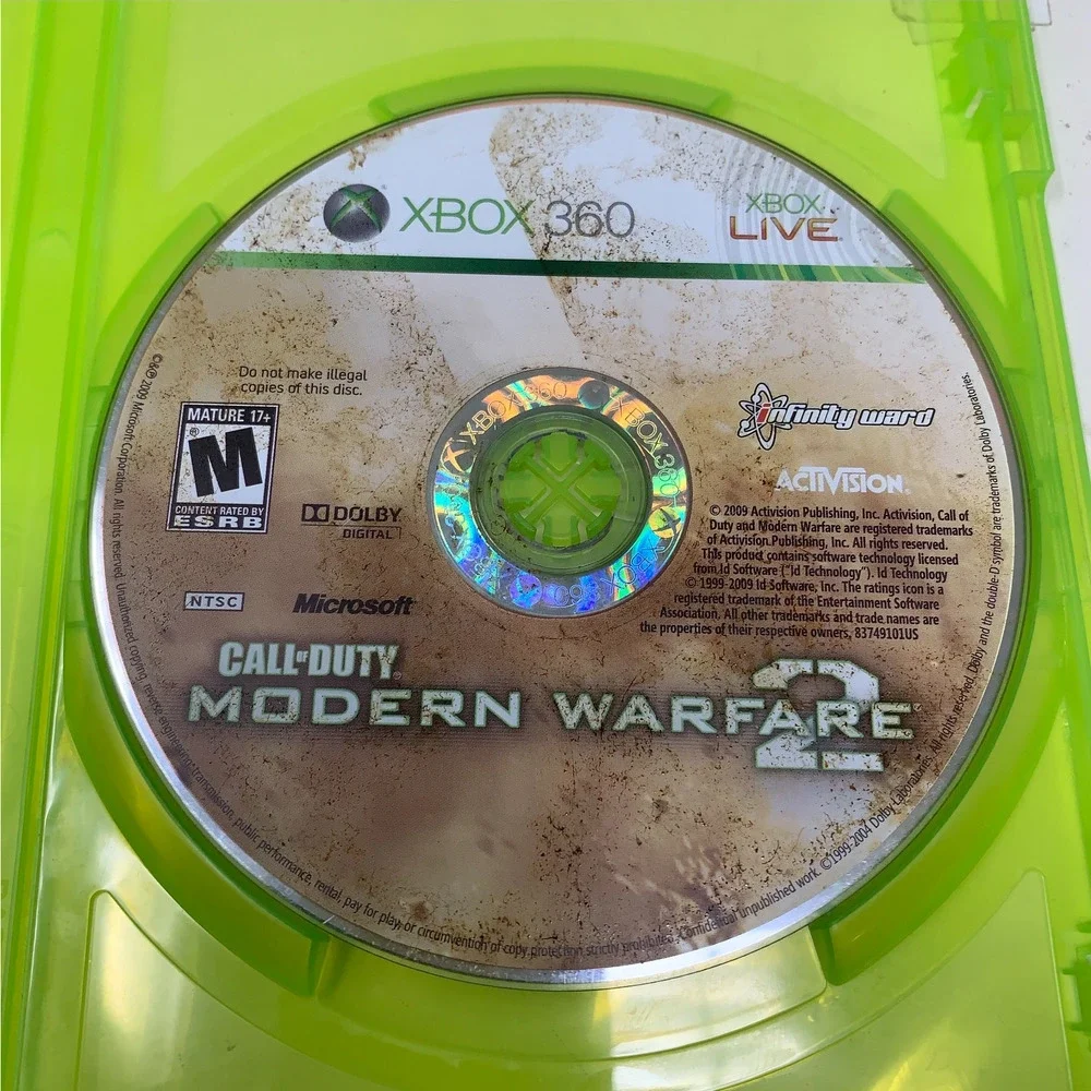 Call of Duty: Modern Warfare 2 Microsoft Xbox 360 Game Disc Only Untested